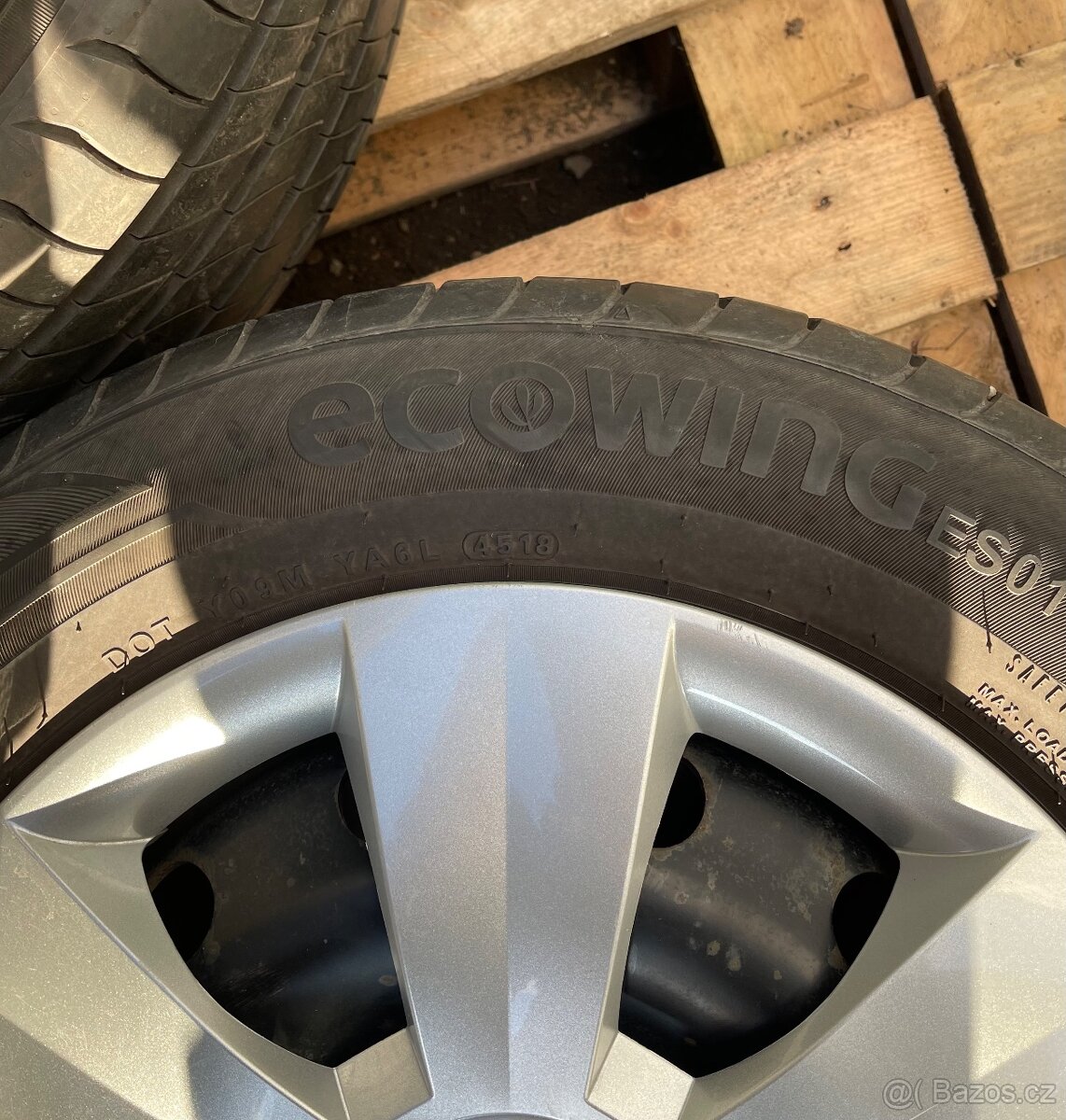 Prodám sadu plechových disků Škoda - 4