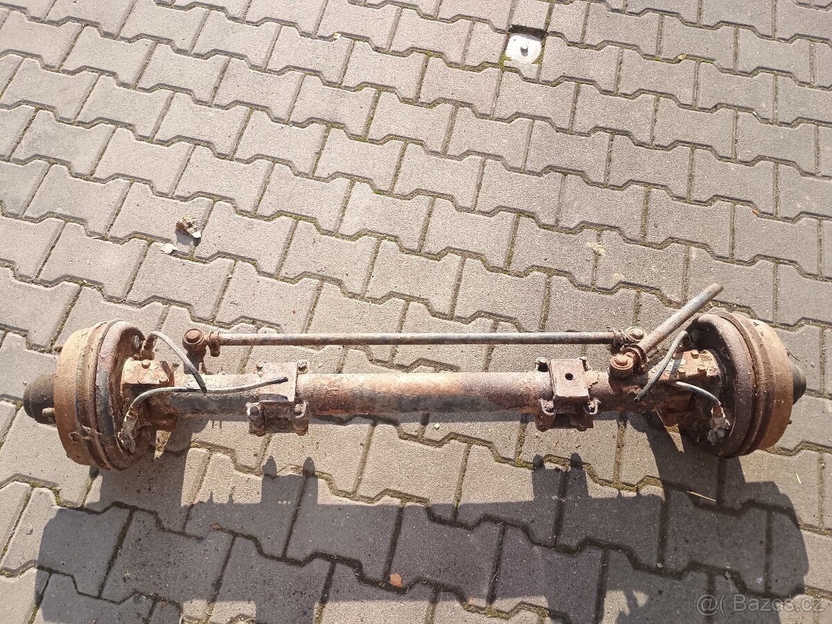 Multikára M25 přední náprava - 4