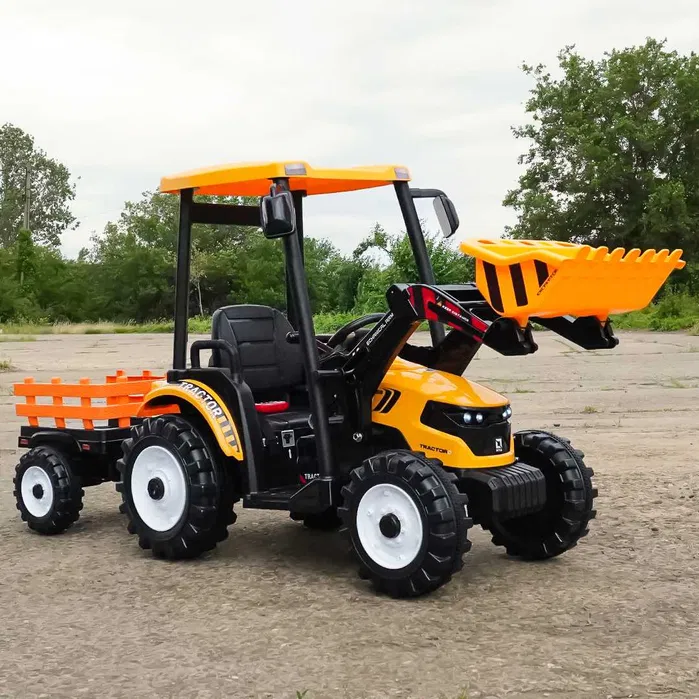 Obrovský dětský elektrický traktor 2x200W | 24V7Ah | dálkový - 4