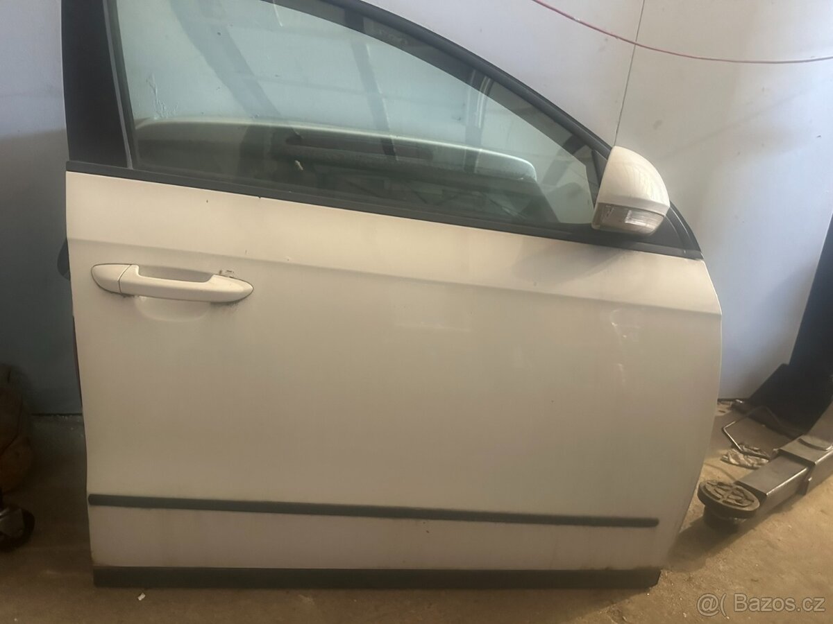 VW Passat B6 2006 dveře bílé - 4