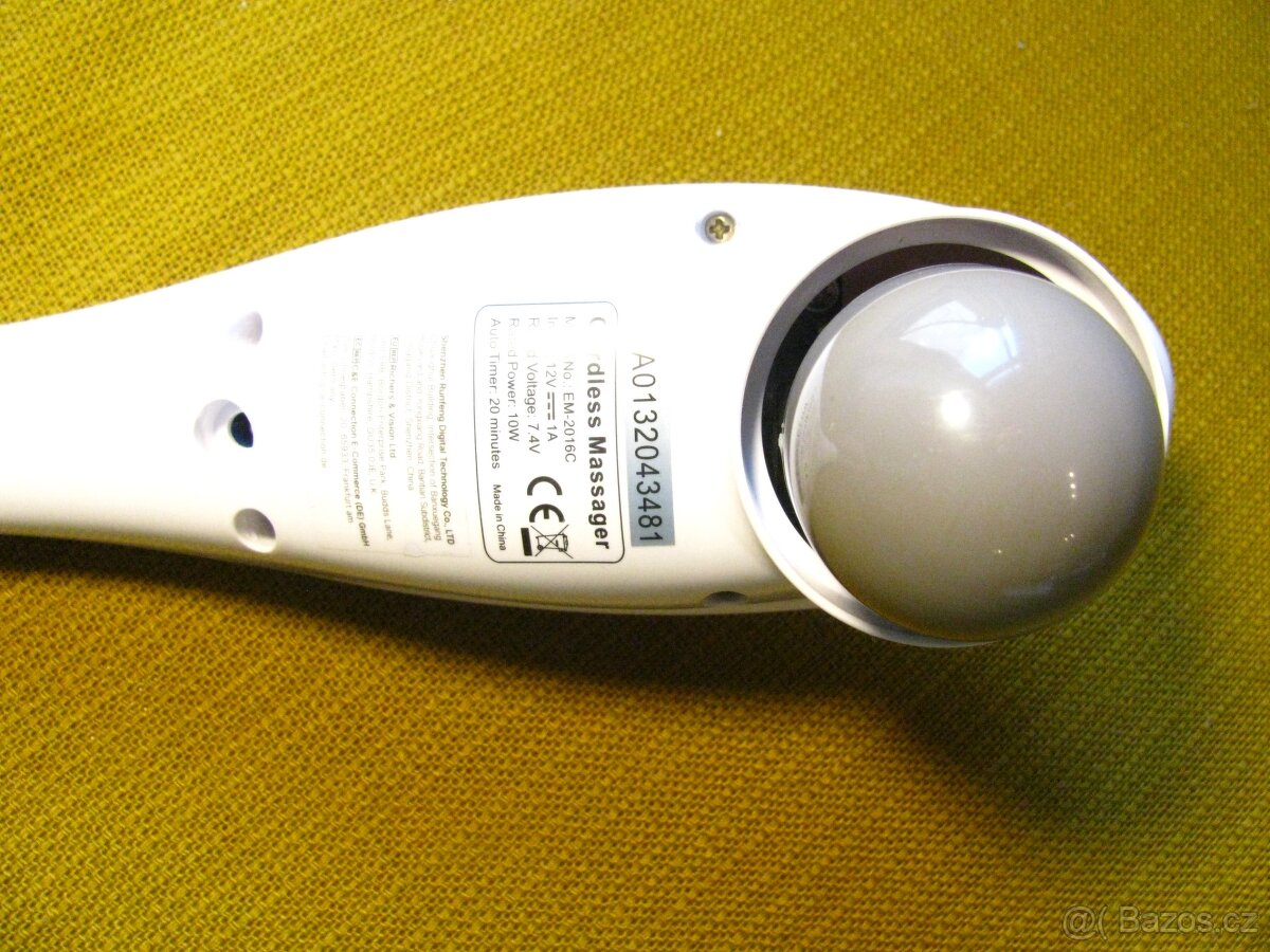 Masážní přístroj 2x, hloubková masáž svalů, nový + použitý - 4