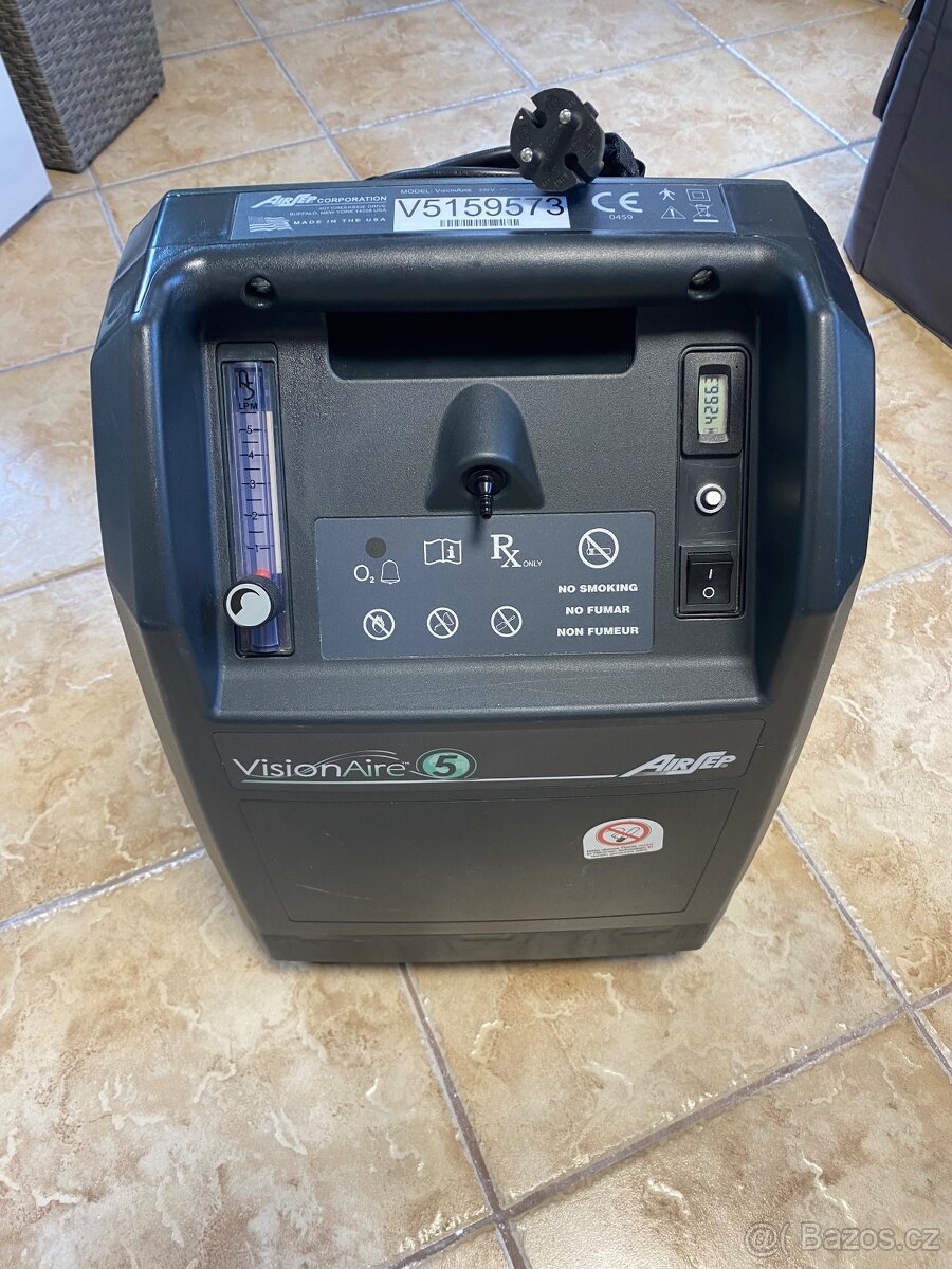 Kyslíkový přístroj - Air Sep Vision Aire 5 - 4