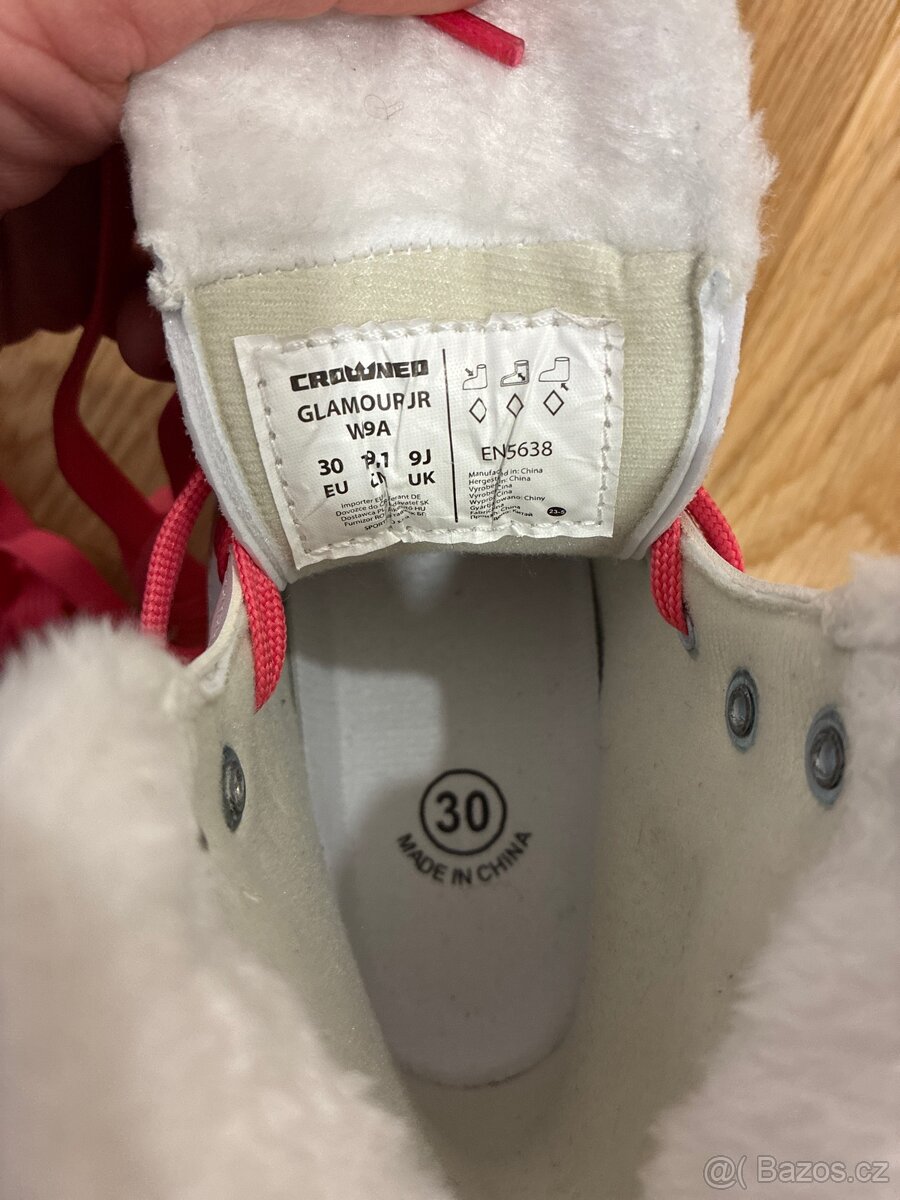Dívči brusle Crowned Glamour vel. 30 - 4
