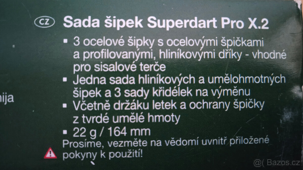 Sada šipek Superdart Pro X.2 - 4