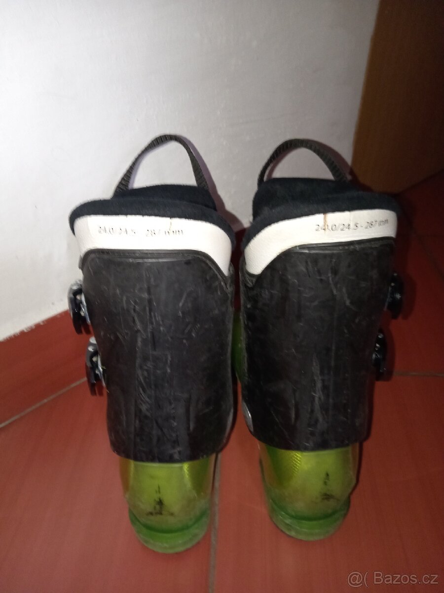 Lyže 140cm, 2x lyžáky - 4