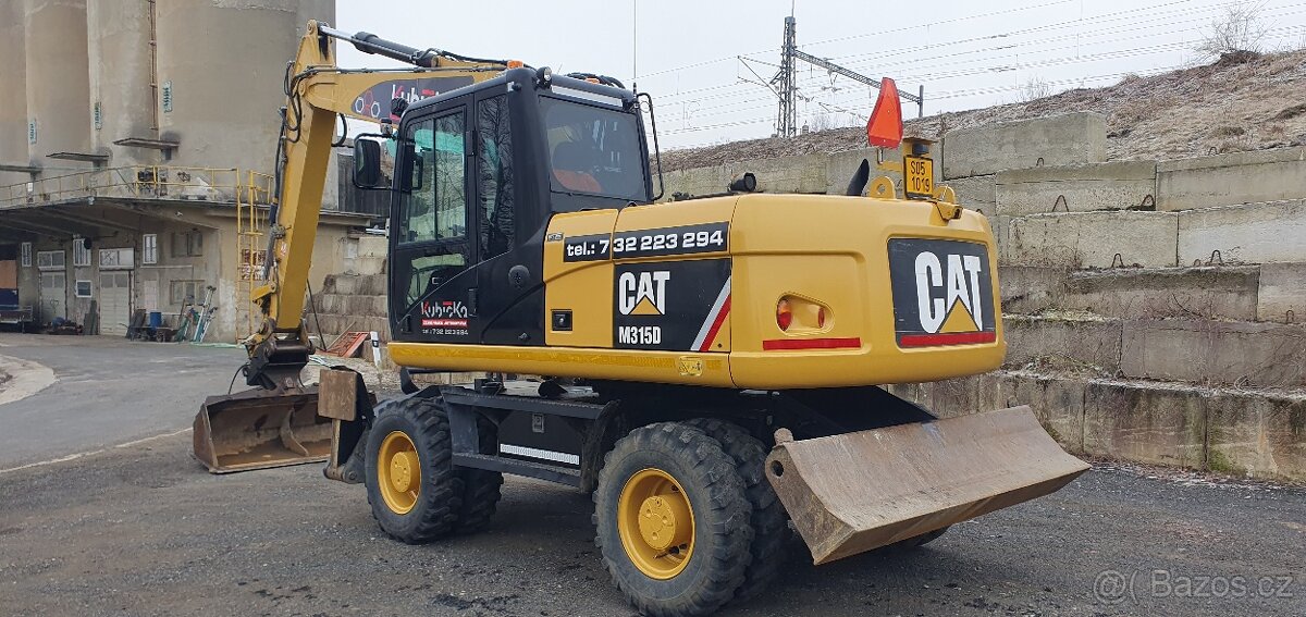 Kolový bagr Cat 315D - 4