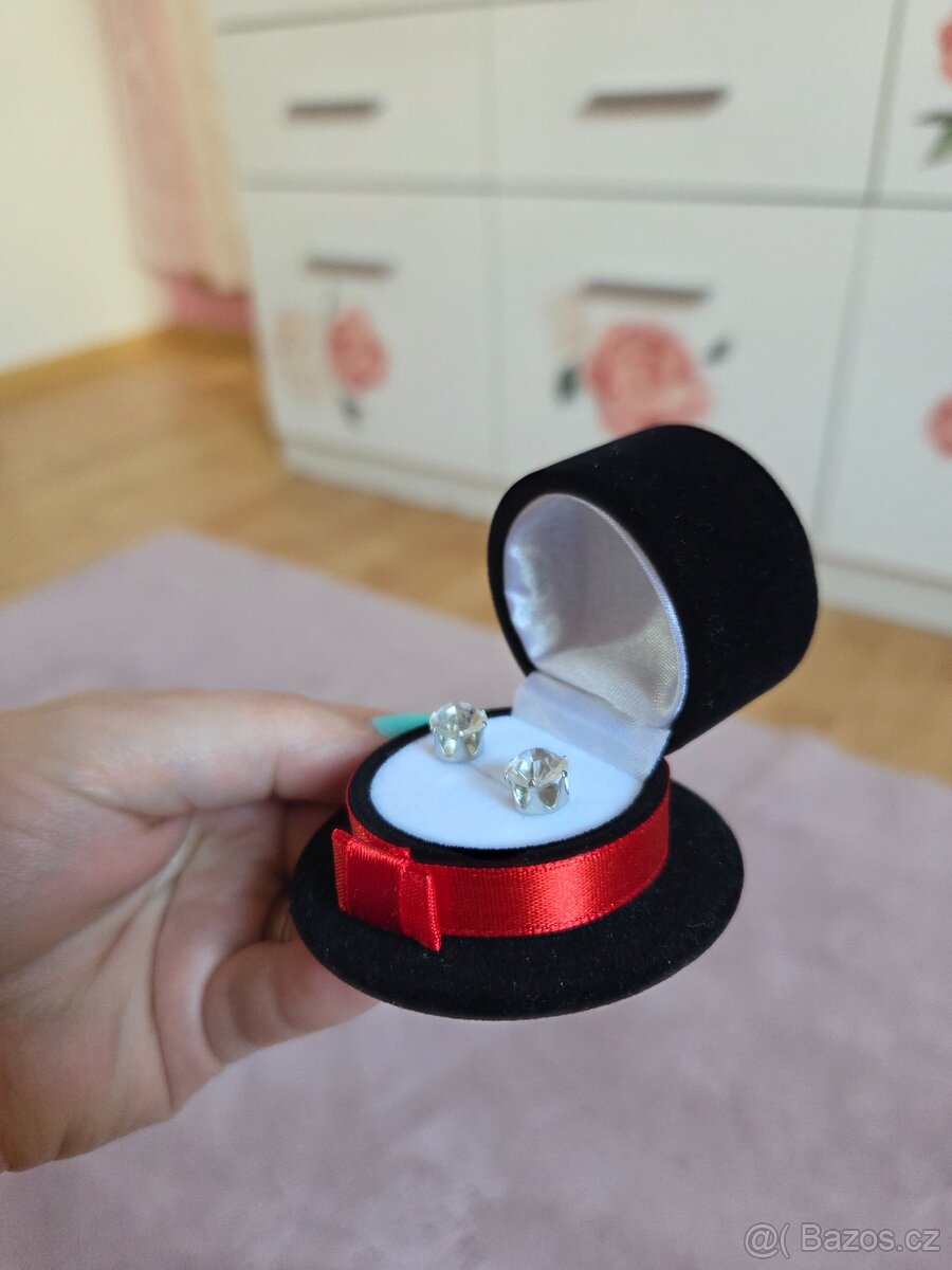 Krabička na prstýnek - cylindr - 4