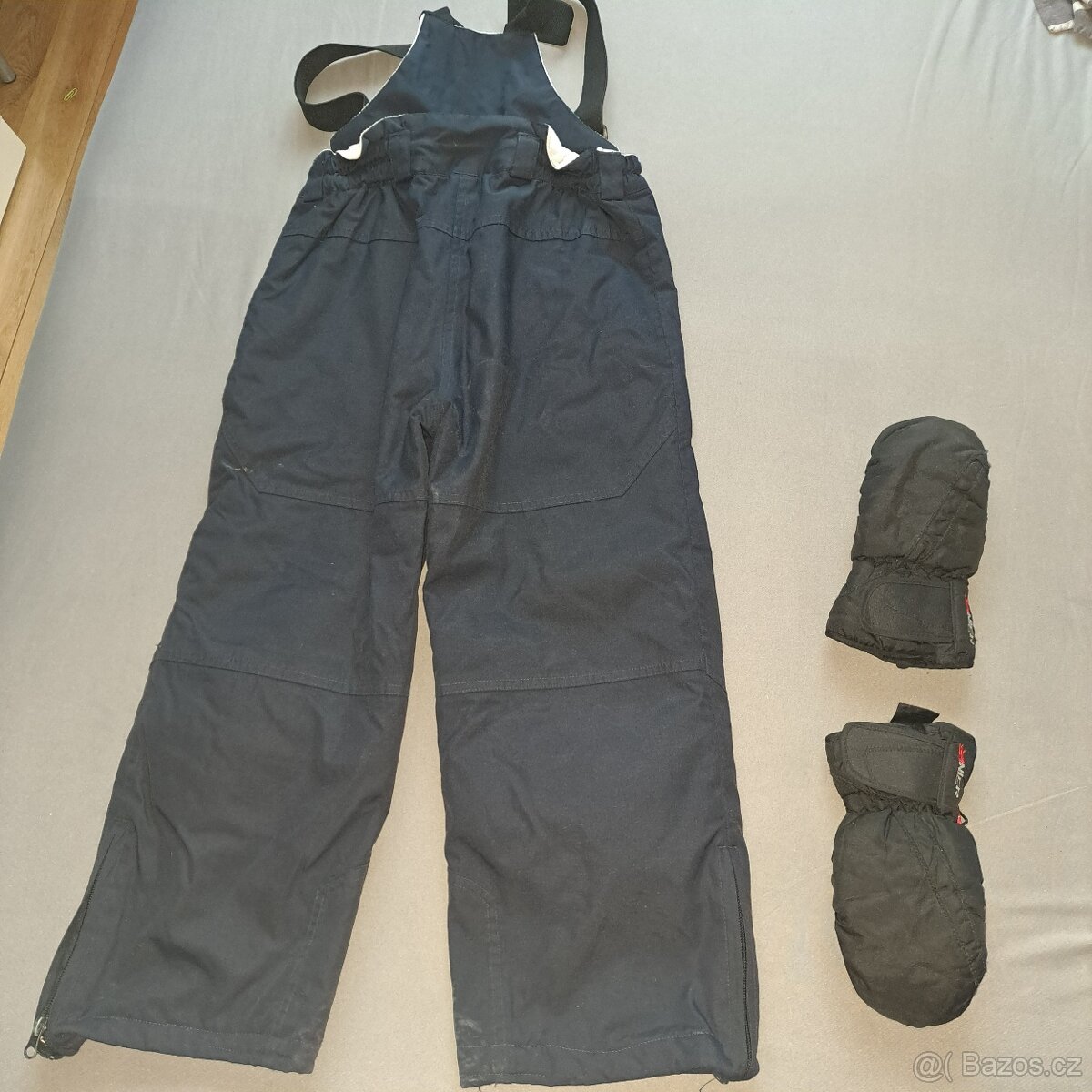 Dětské oteplovačky vel. 122 + rukavice - 4