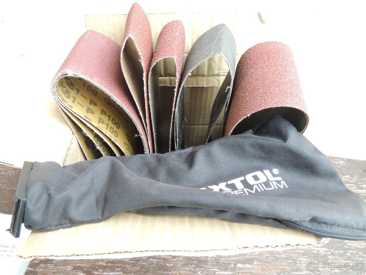 Pásová bruska Extol Premium EBS 1010 + stojan - 4