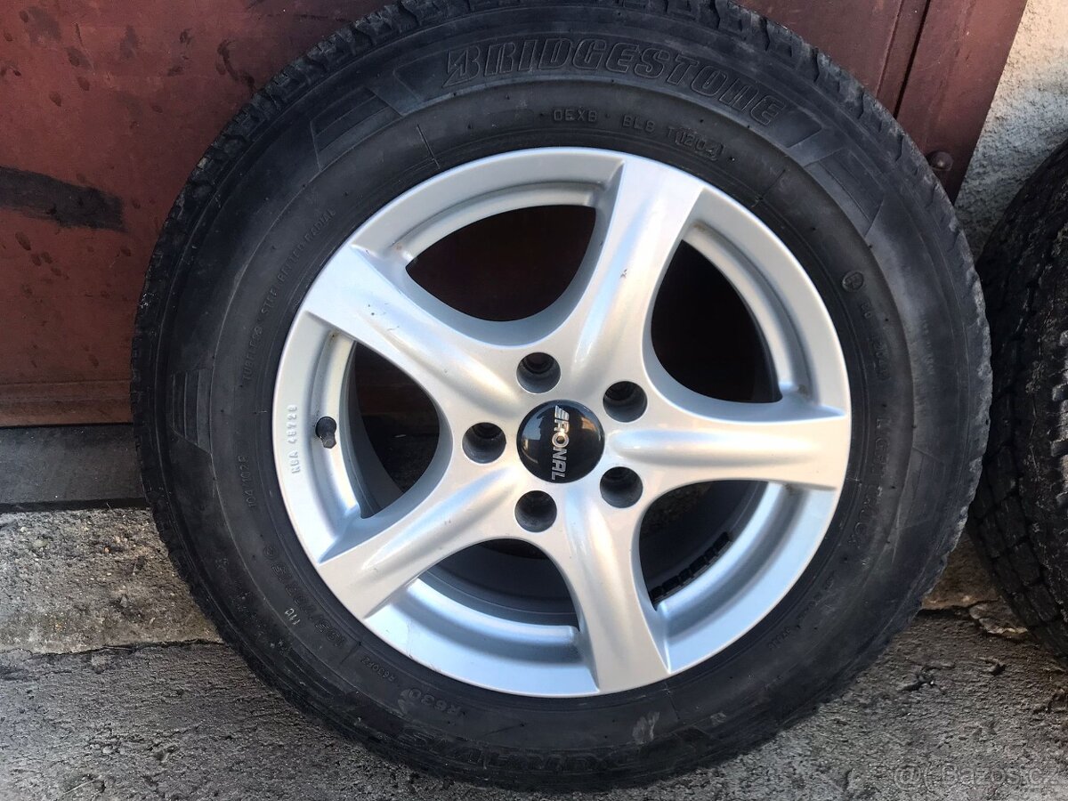 Prodám Alu disky R15 - 4