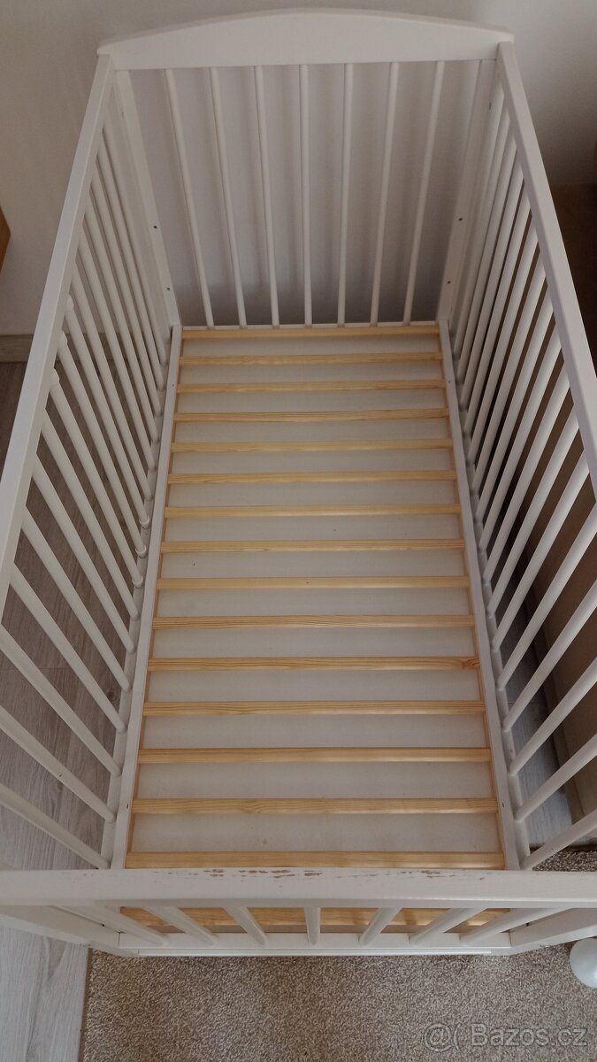 Dětská postýlka se šuplíkem Henry vč. matrace - 4