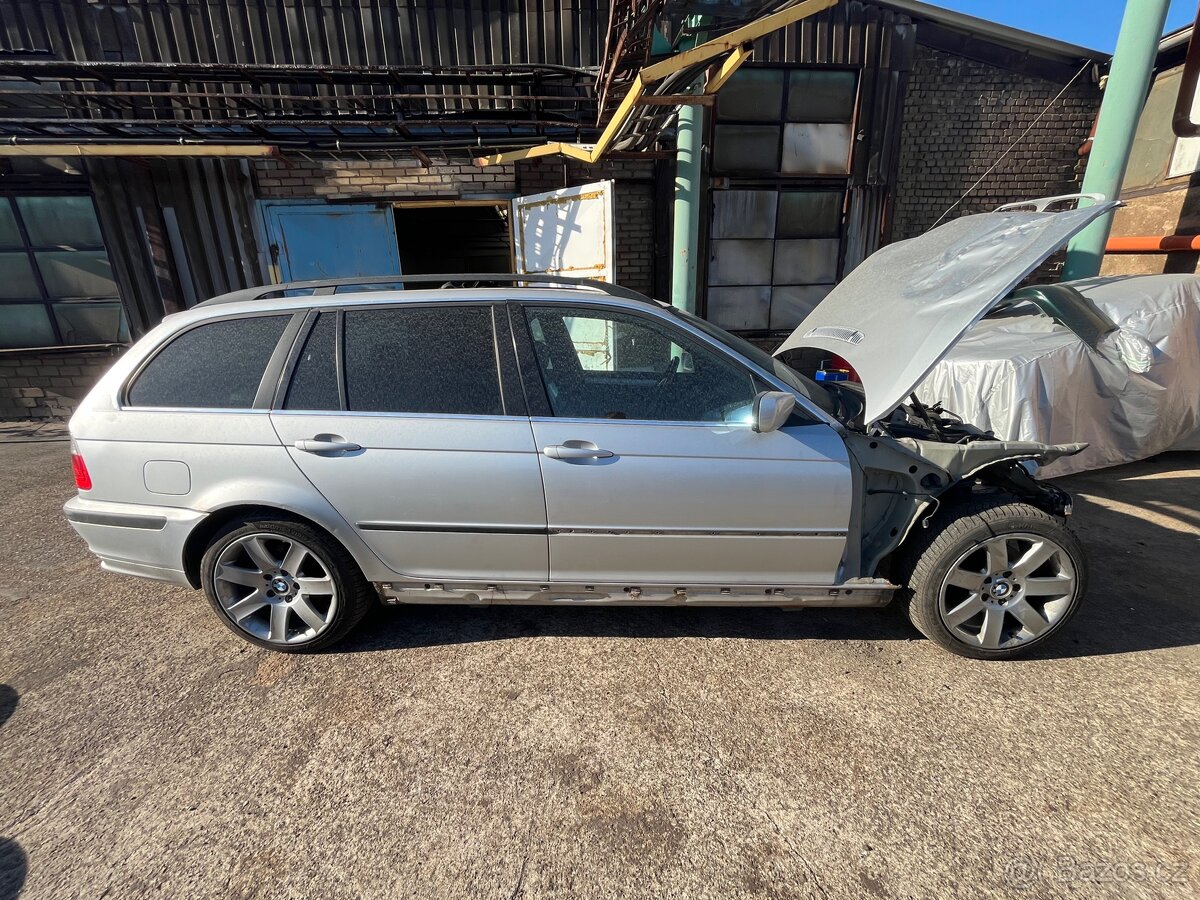 BMW E46 320d 6q díly TitanSilber - 4