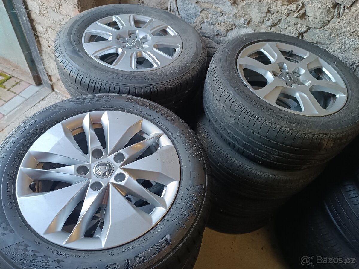 ALU KOLA-PNEU NA RŮZNÉ VOZY 13-14-15-16-17-18-19-20-21 - 4