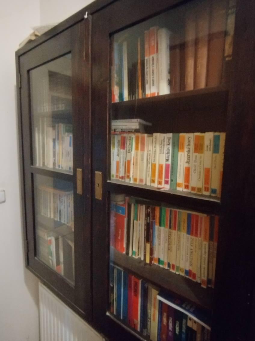 Masivní knihovna, vitrína - 4