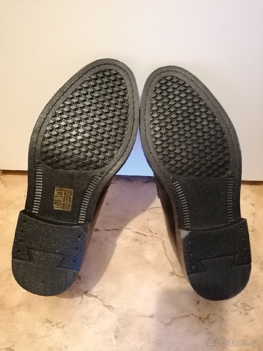 Pánské kožené mokasíny - 4