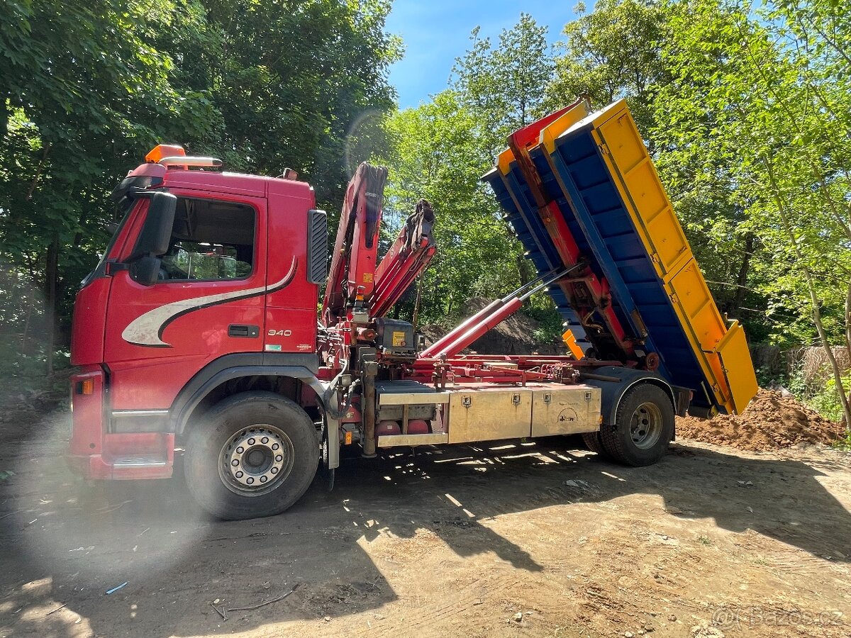 Volvo FM9 - nosič kontejnerů, ruka - 4