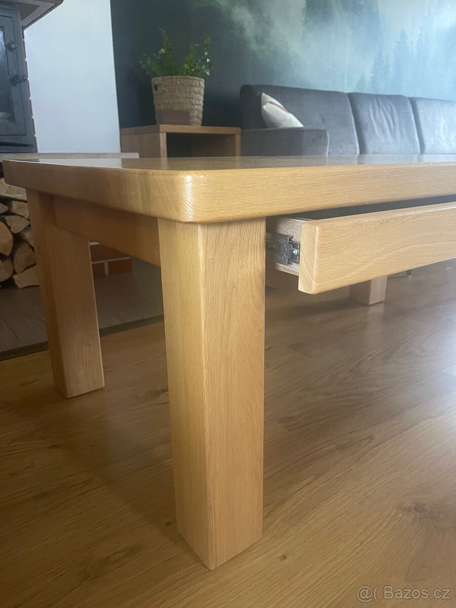 Konferenční stůl dubový - 4