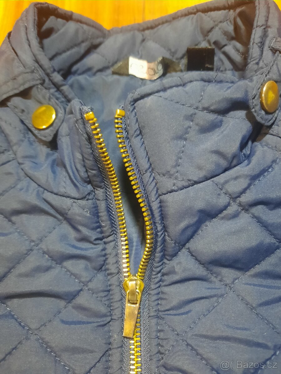 Dámská podzimní bunda Esmara, v. 40, tmavě modrá, nošená - 4