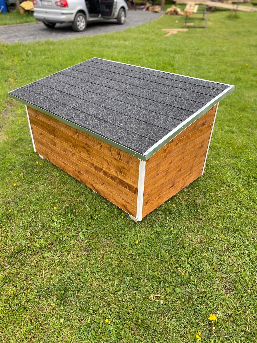 Bouda pro psa, zateplená XL - 4