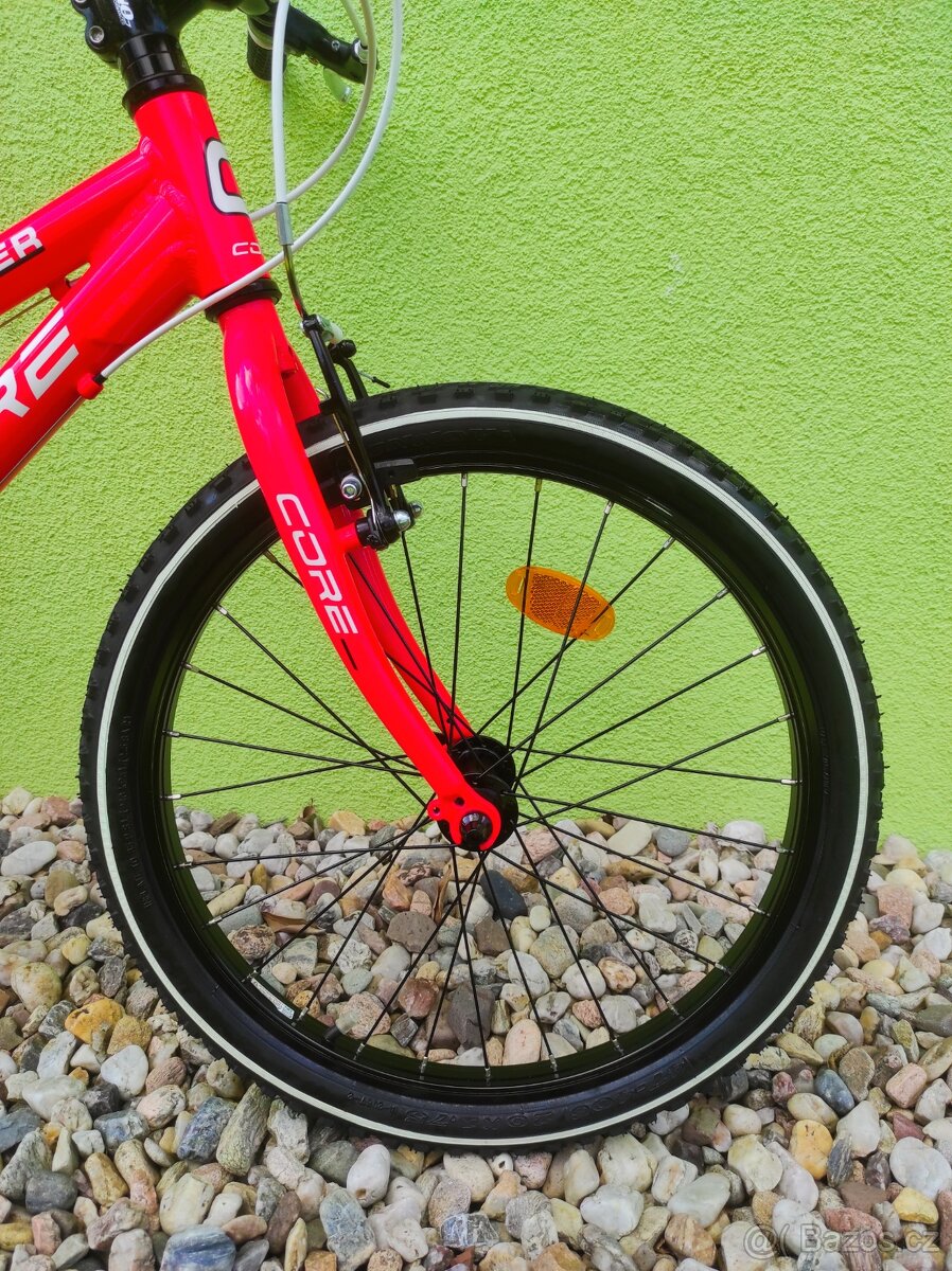 Značkové kolo CORE NIPPER 20" (růžová neonová) - 4