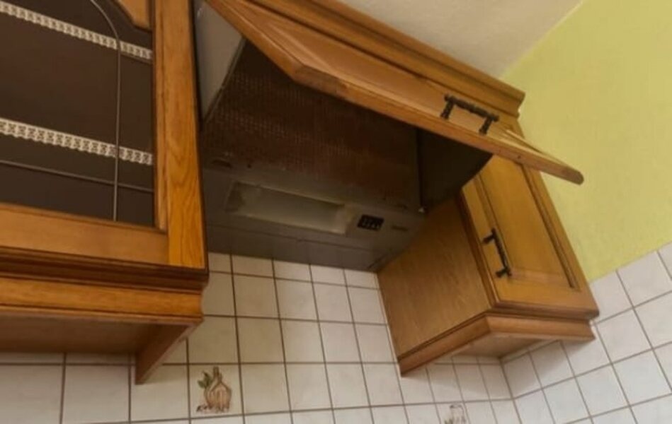 Rustikální kuchyňská linka dub masiv se spotřebiči,5585 - 4