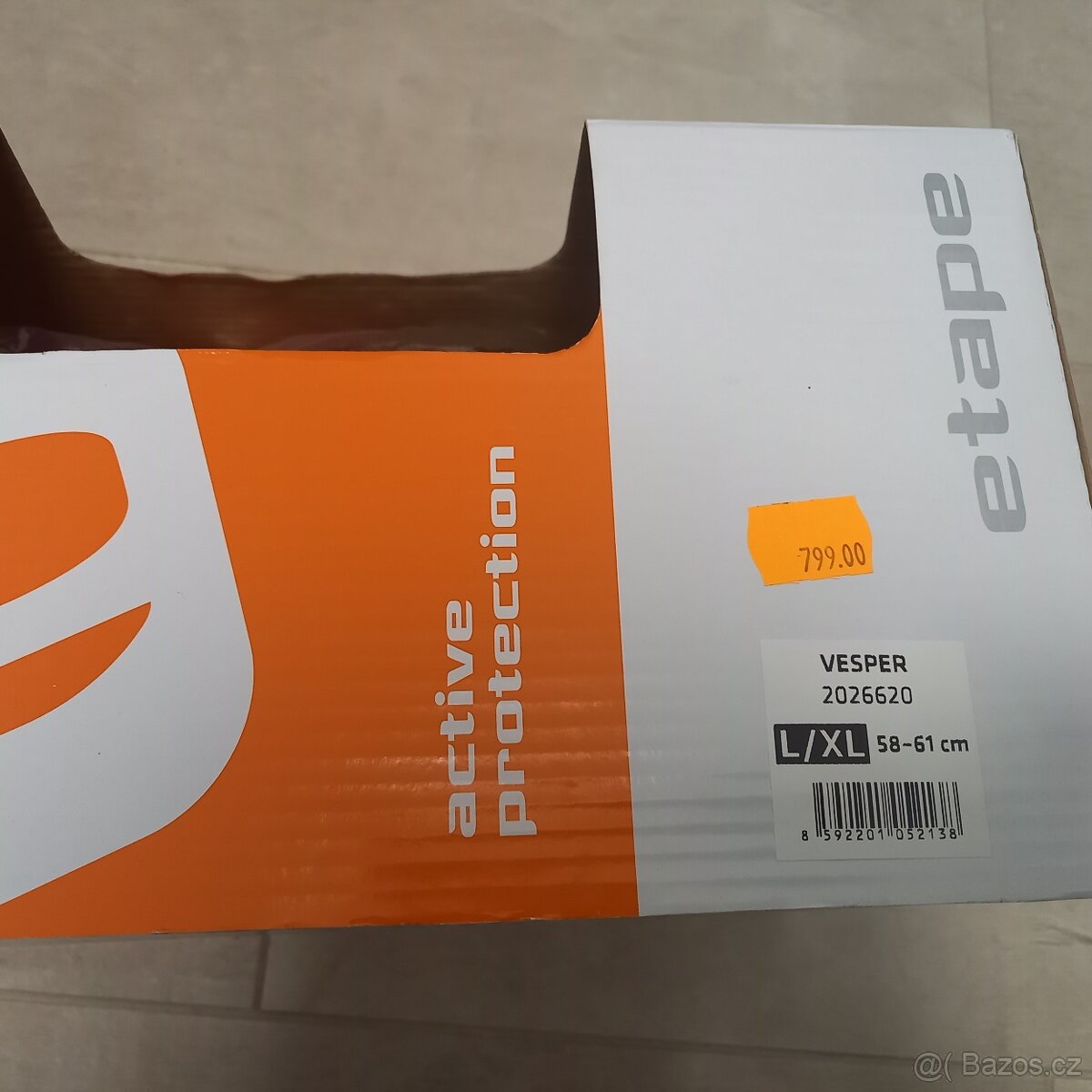 Cyklistická přilba Etape Vesper L/XL nová - 4