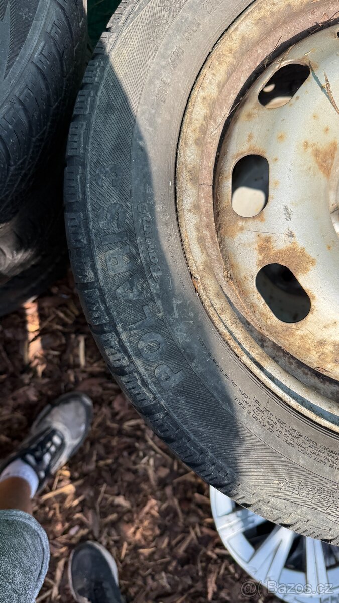 12 – 5x100 185/60 R15 Barum DOT 2716 zimní - 4