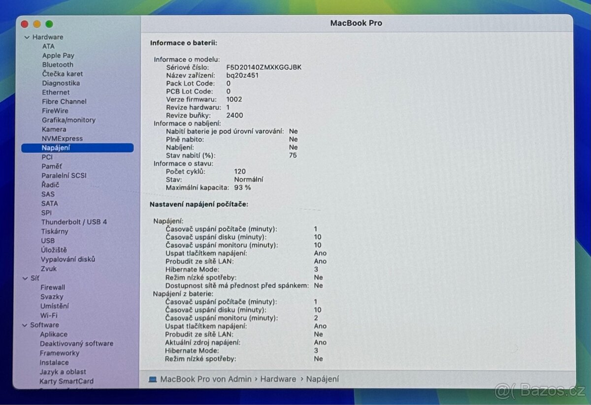 MacBook Pro M1 2020 CTO /8GB RAM/256GB SSD/Záruka - 4