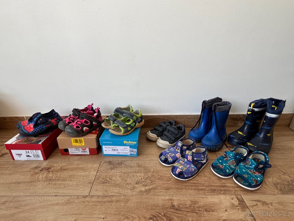 Dětské boty - velikost 24 (vše 200 Kč) - 4