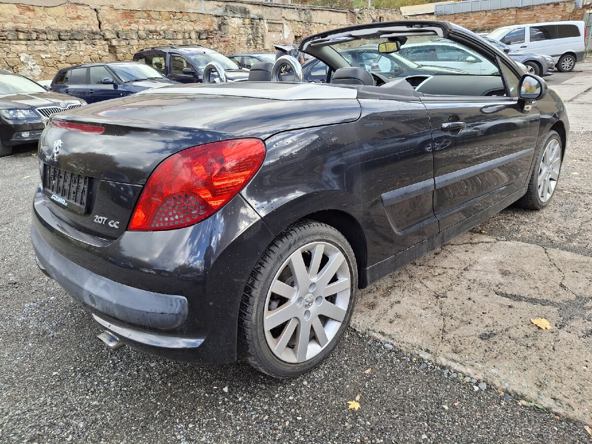 207 CC 1.6 THP 110 KW, ROK 2007,141000KM+SERVISKA, - 4