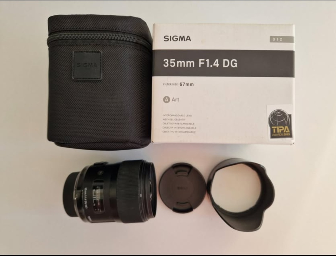 Sigma Art 35mm DG pro Nikon F - 4