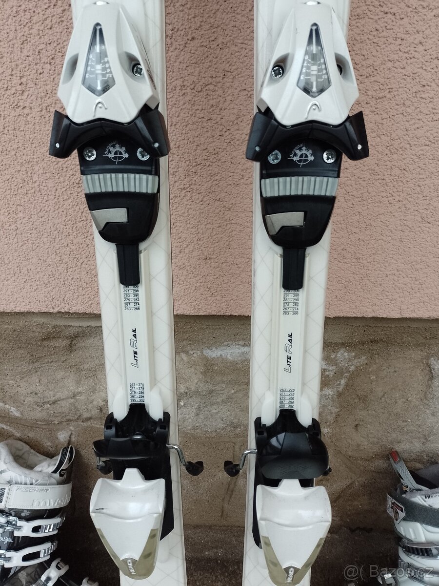 Dámské lyže HEAD FINE ONE 158cm - 4