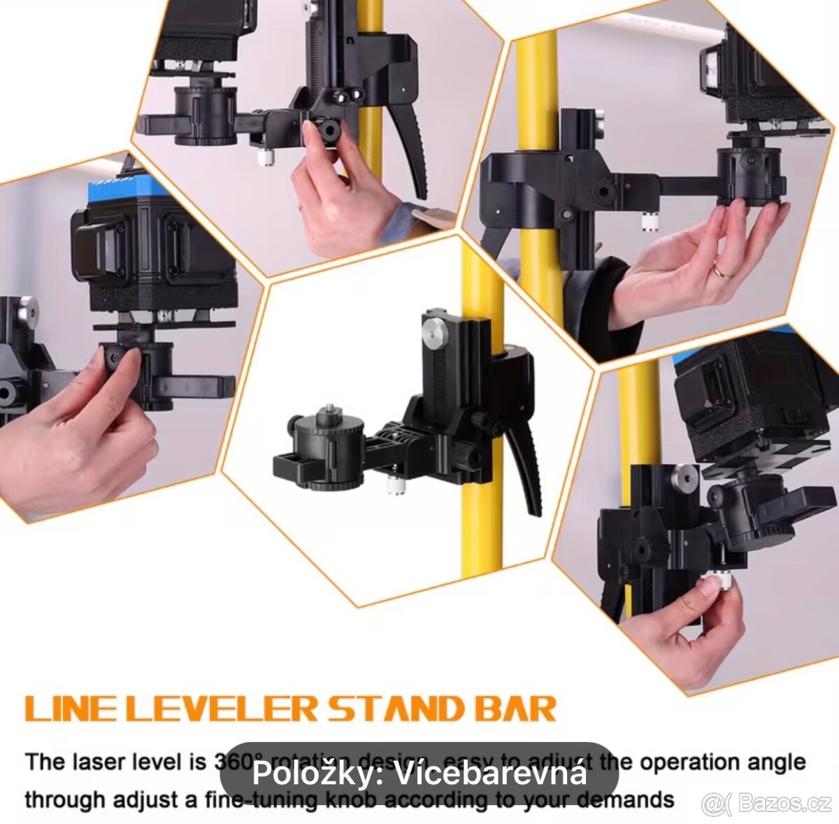 Podpůrný teleskopický stojan, 4,2m - 4