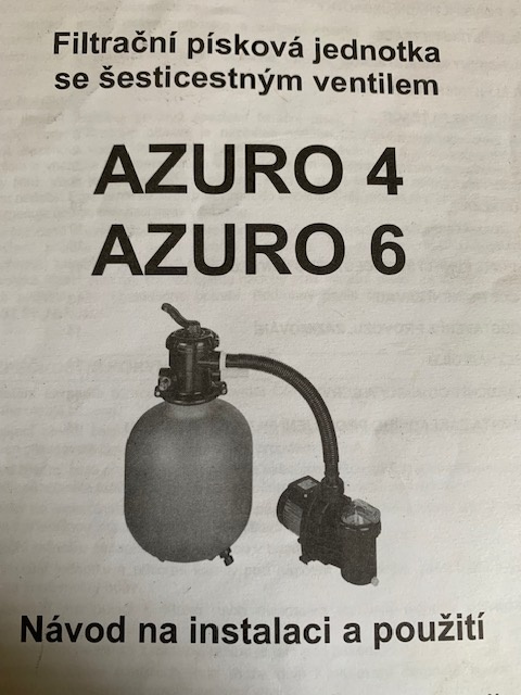 bazenová filtrace - 4