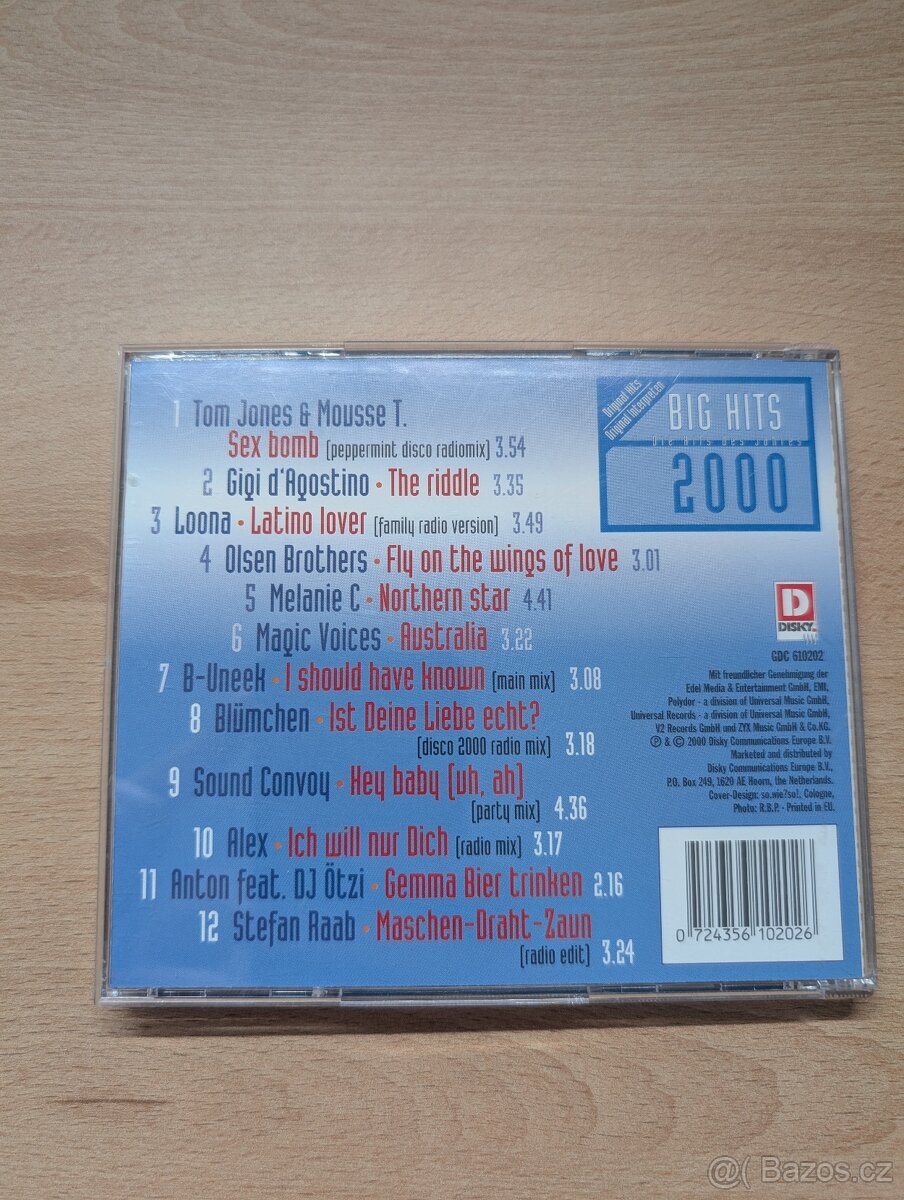CD Big Hits 2000 - 4