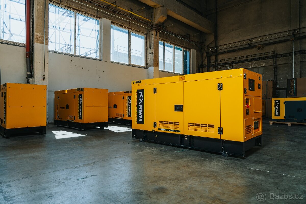 Naftová elektrocentrála PCA POWER PDE-44 kVA s ATS. - 4