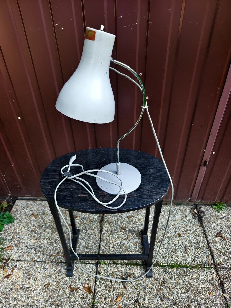 Retro stolní lampa Josef Hůrka - 4