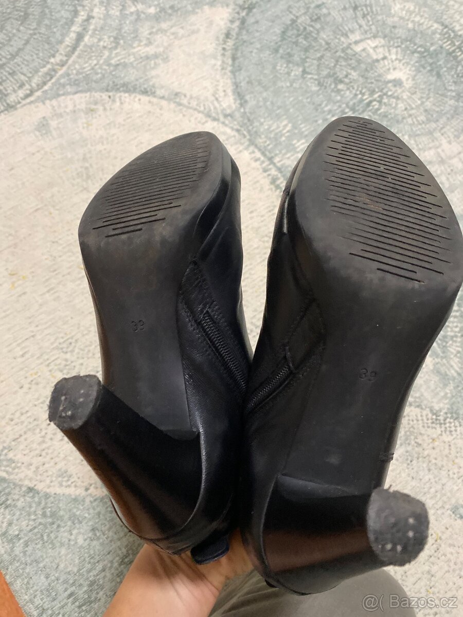 Dámské nízké kozačky Café Noir vel. 39 - 4