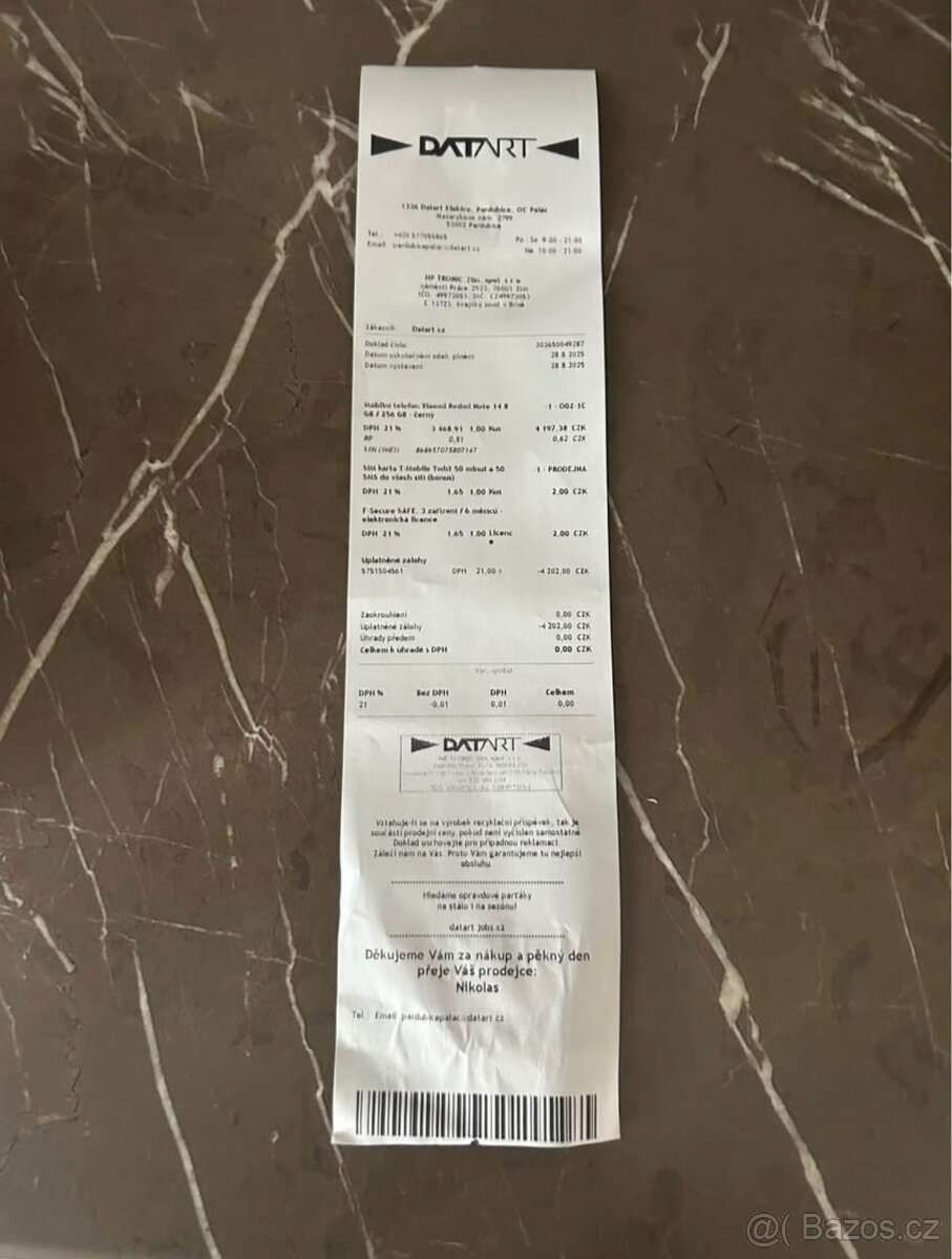 Xiaomi Redmi Note 14 8 GB / 256 GB - černý - 4