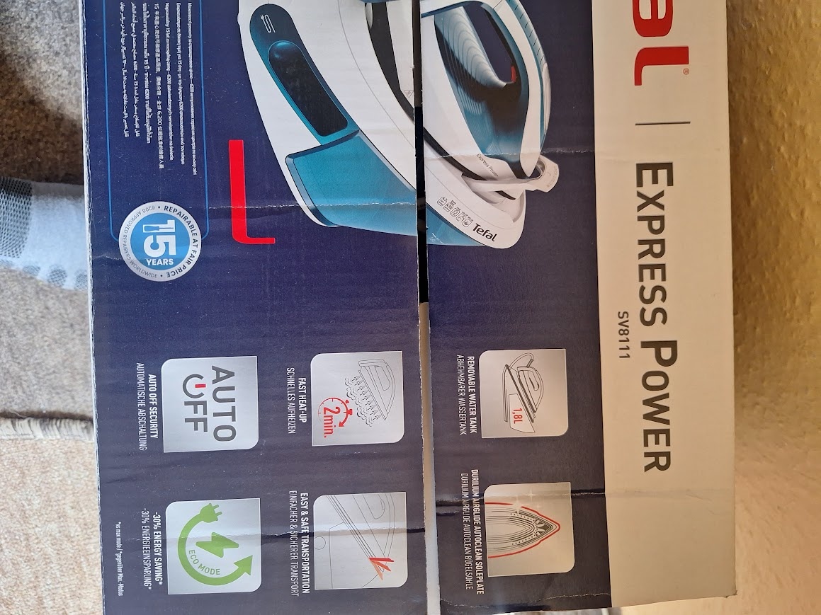 Parni žehlička Tefal Express Power SV8111 - 4