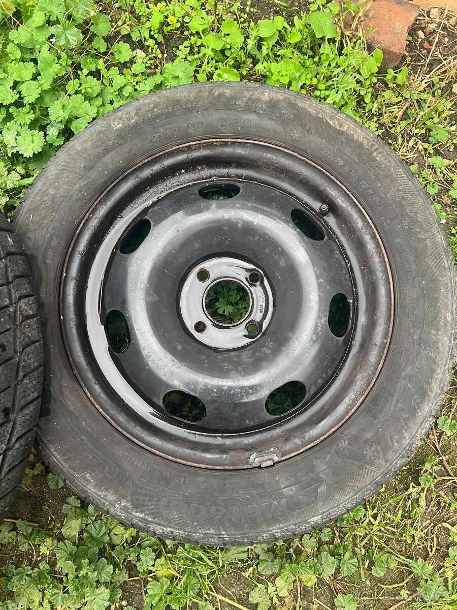 Zimní kola R16 215/55,4x108 Citroen,Peugeot,Opel,Ford - 4