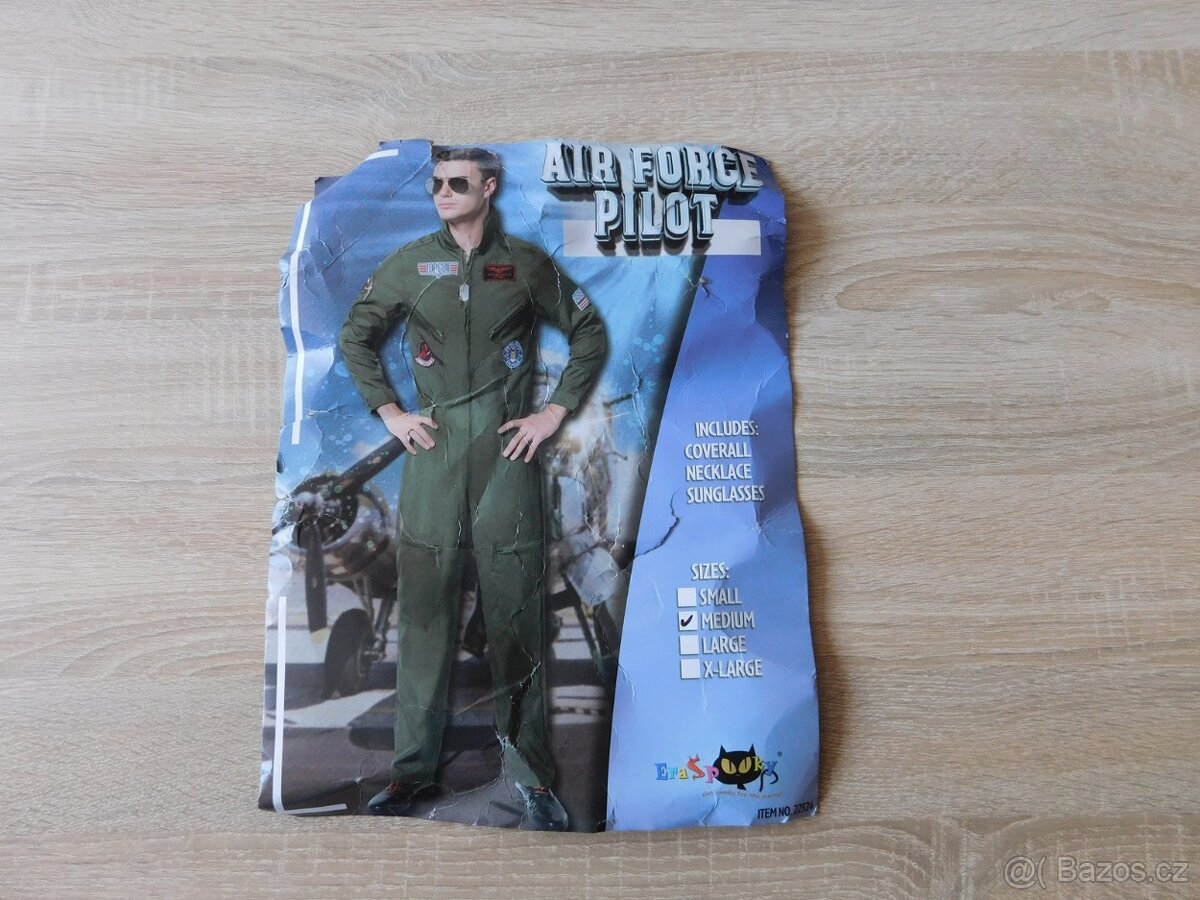pánský kostým pilot vel.M/L - 4