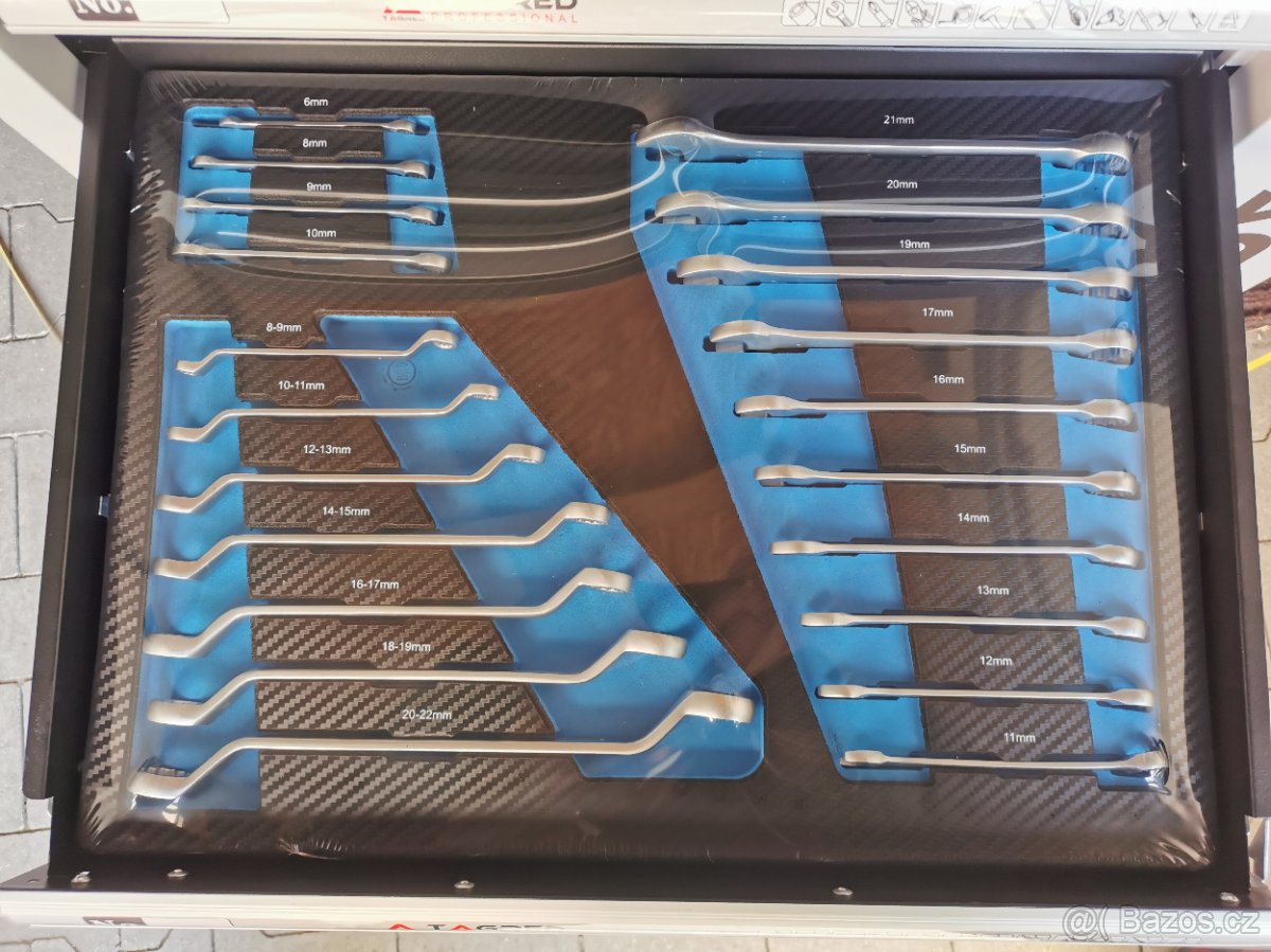 Dílenský vozík s nářadím TAGRED 251ks, NOVÉ - 4