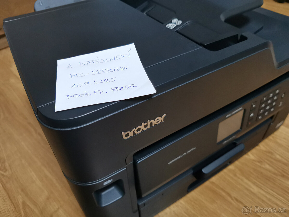 Brother MFC-J2330DW inkoustová multifunkční tiskárna - 4