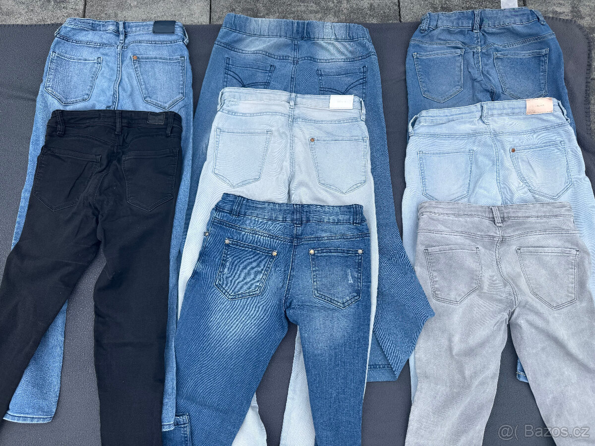 Dívčí oblečení vel. 142-158, větší množství - 4