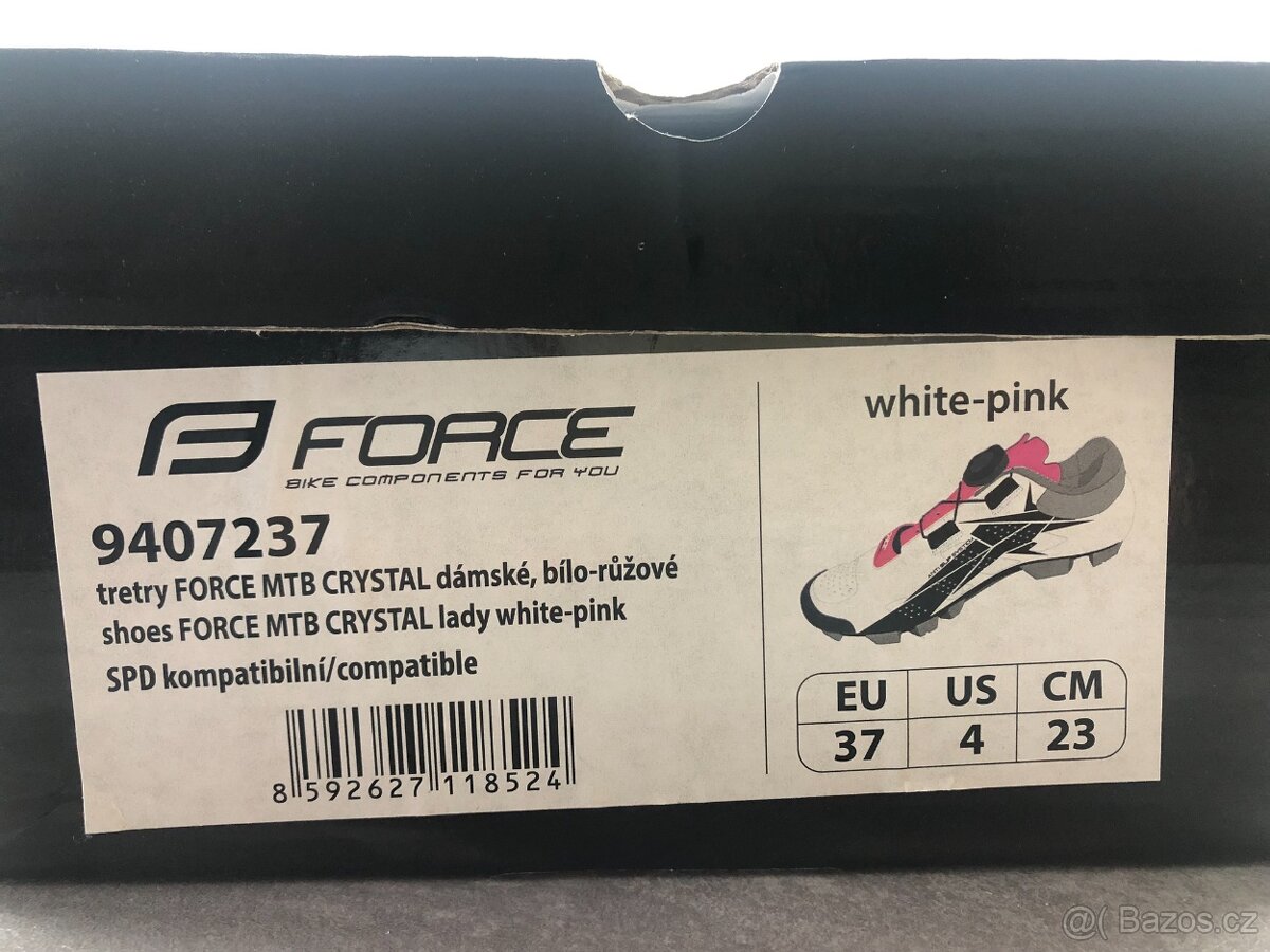 Nové tretry MTB FORCE CRYSTAL dámské - 4