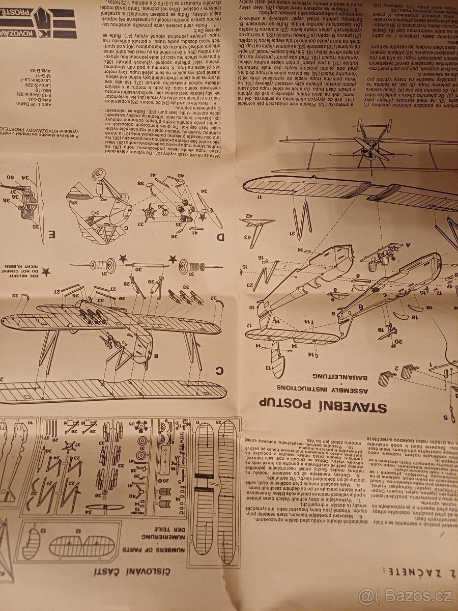 Plastikovy model letadla polikarpov po-2 - 4