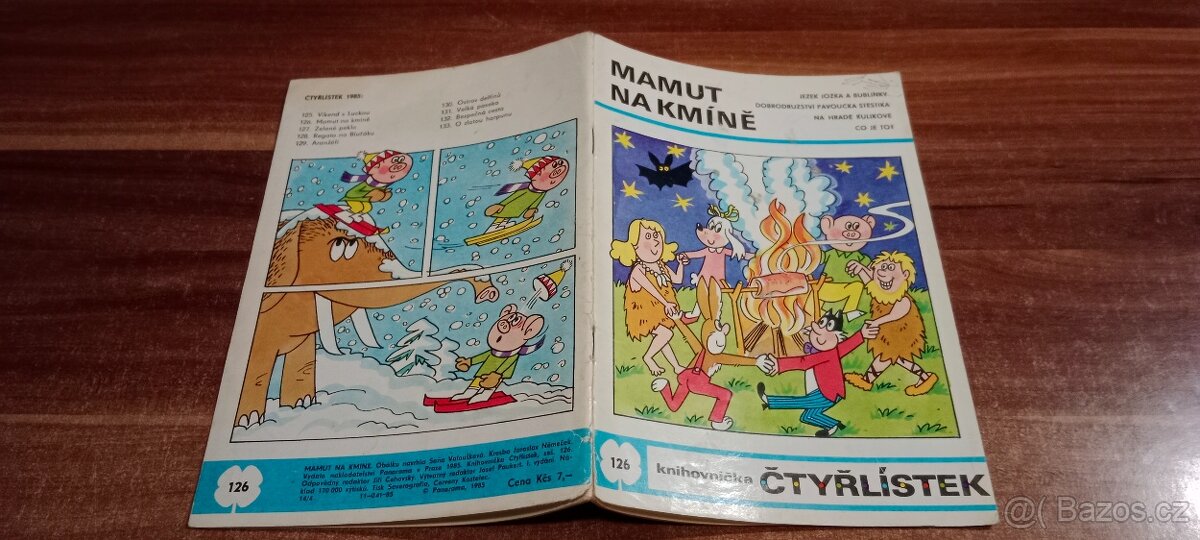 Čtyřlístek č. 126 - 133. Ročník 1985. - 4