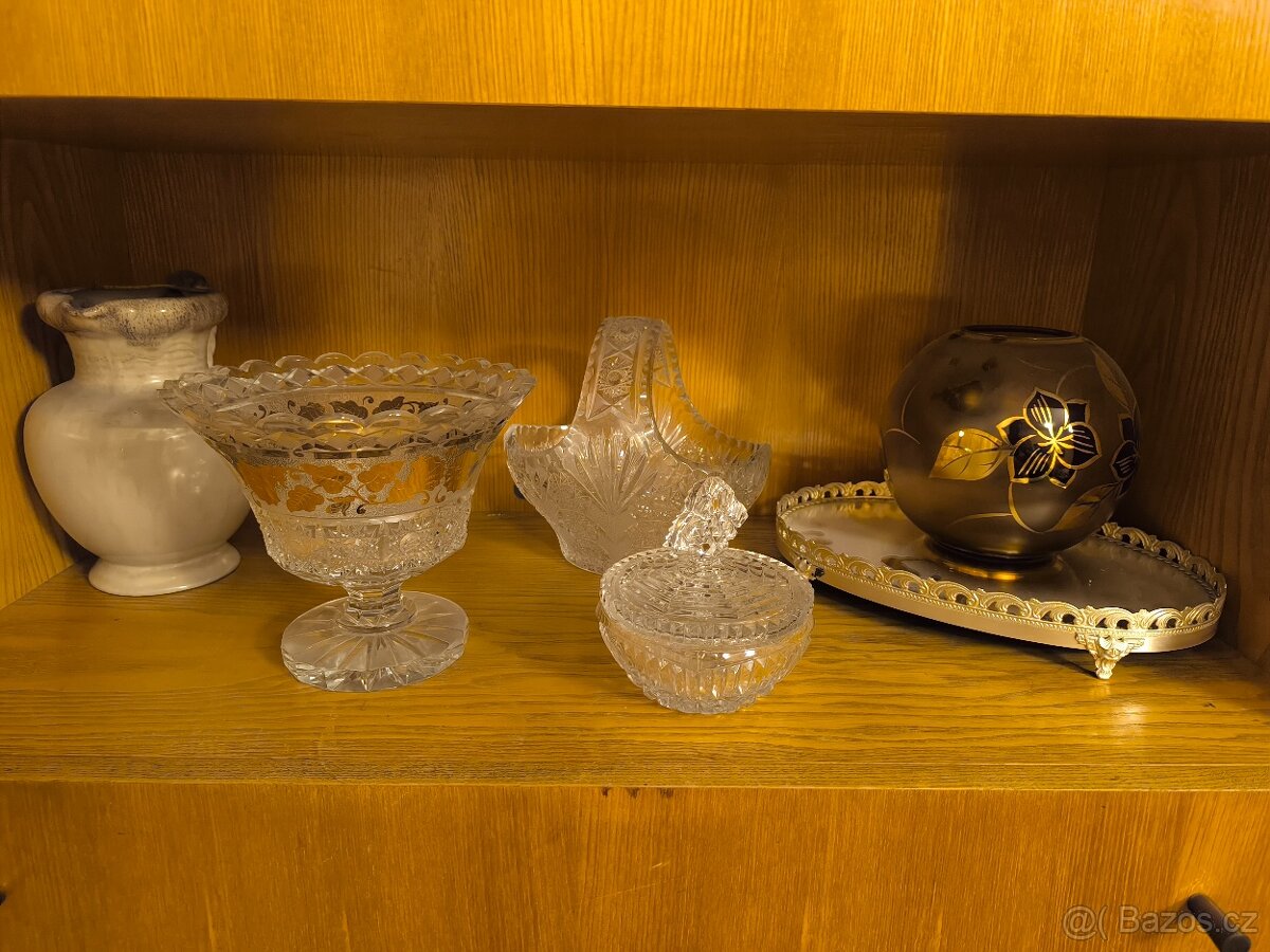 Porcelán a broušené sklo - 4