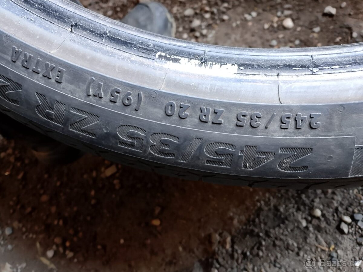 245/35/20 95y Continental - letní pneu 2ks - 4